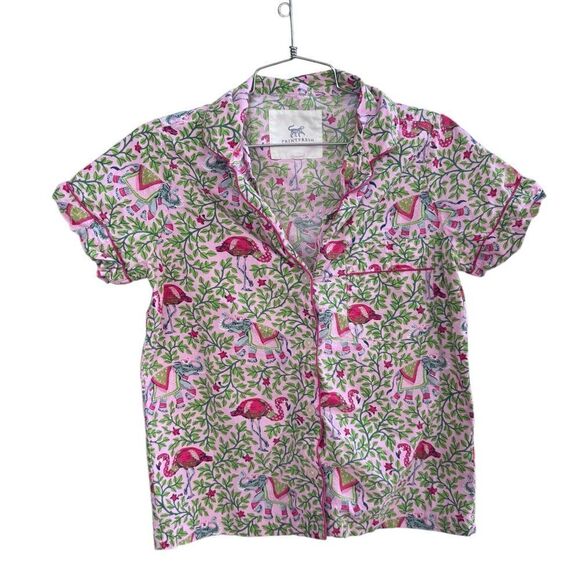PRINTFRESH Flamenco Pajama Top XXS - Picture 2 of 3